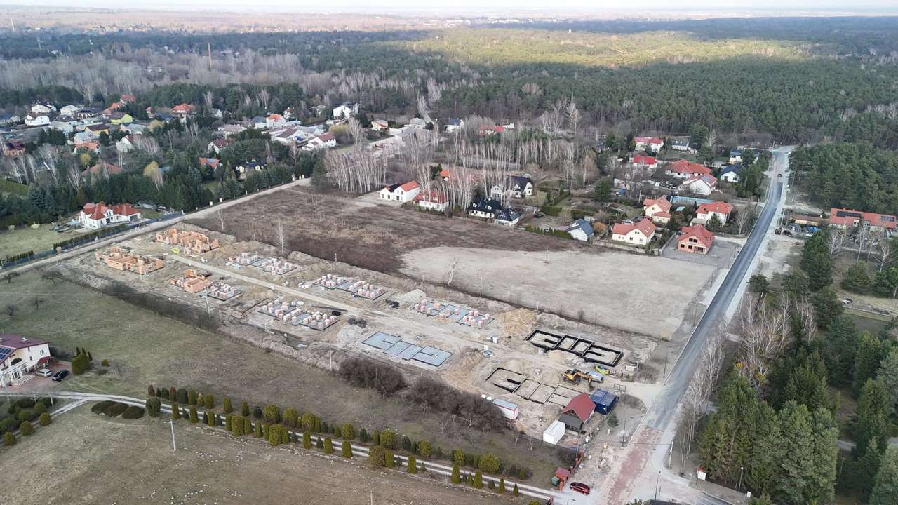 Aleja Ptaków Leśnych budowa marzec 2025