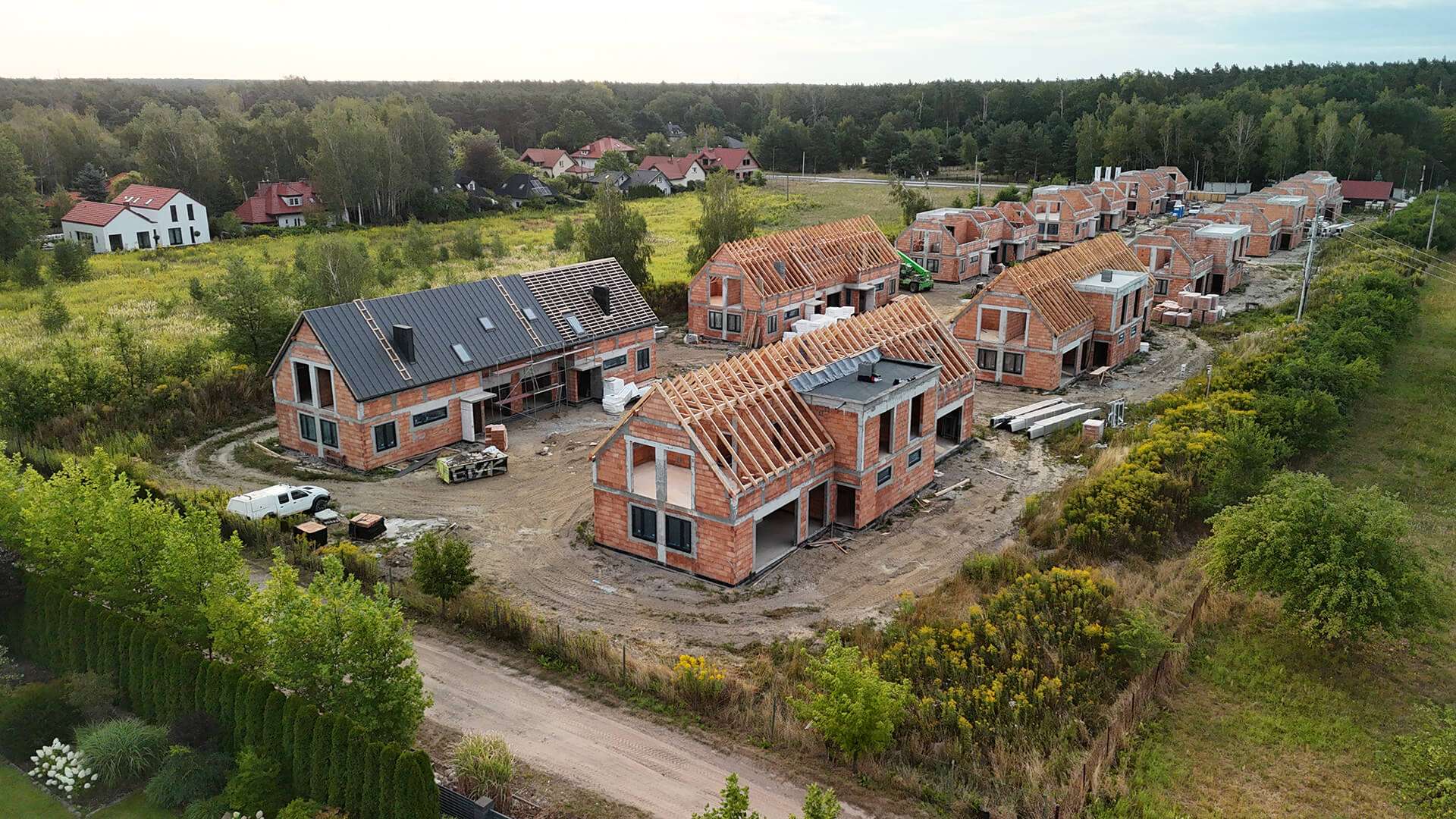 Aktualności z budowy - Aleja Ptaków Leśnych