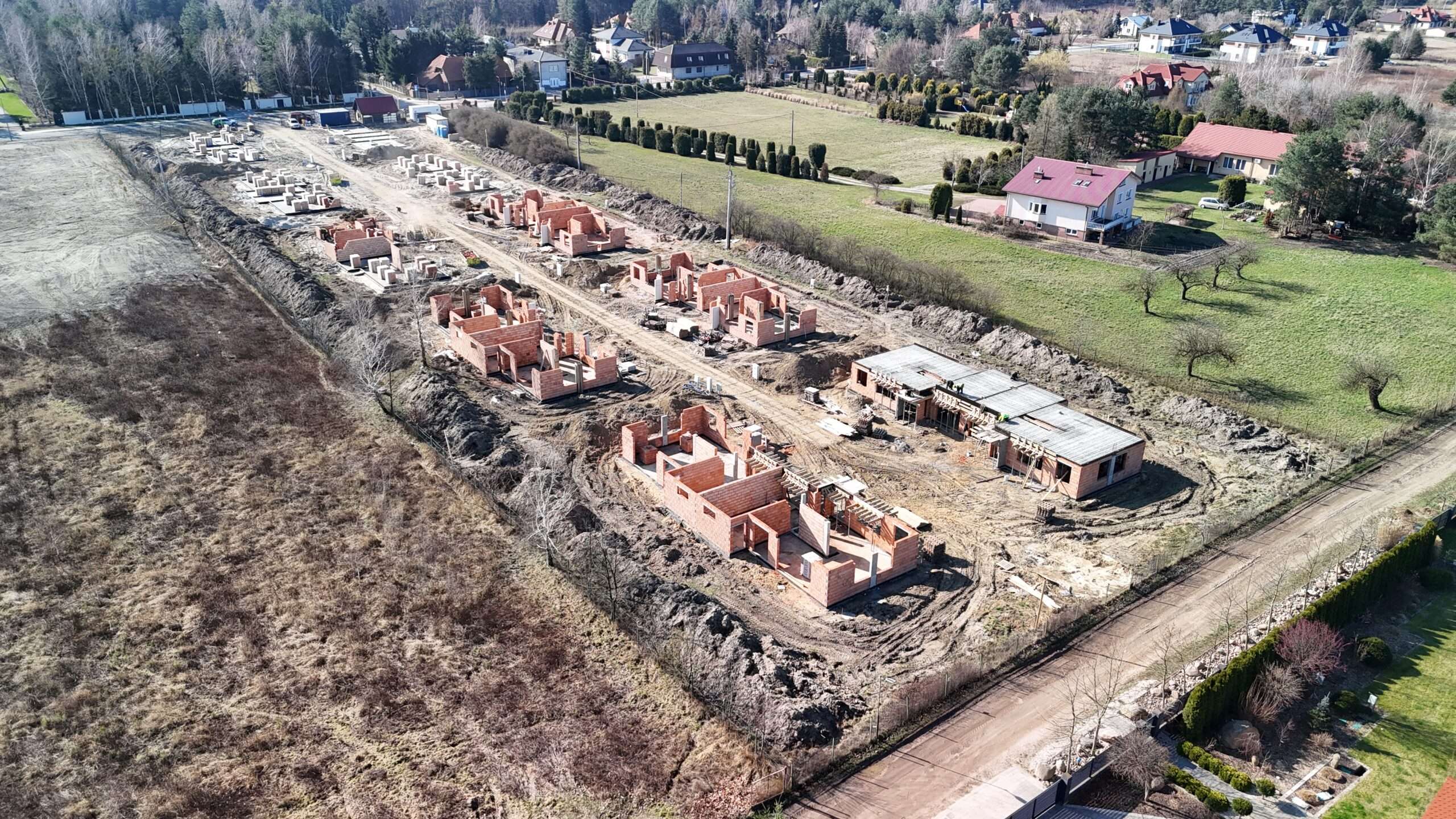 Aleja Ptaków Leeśnychpostepy budowa