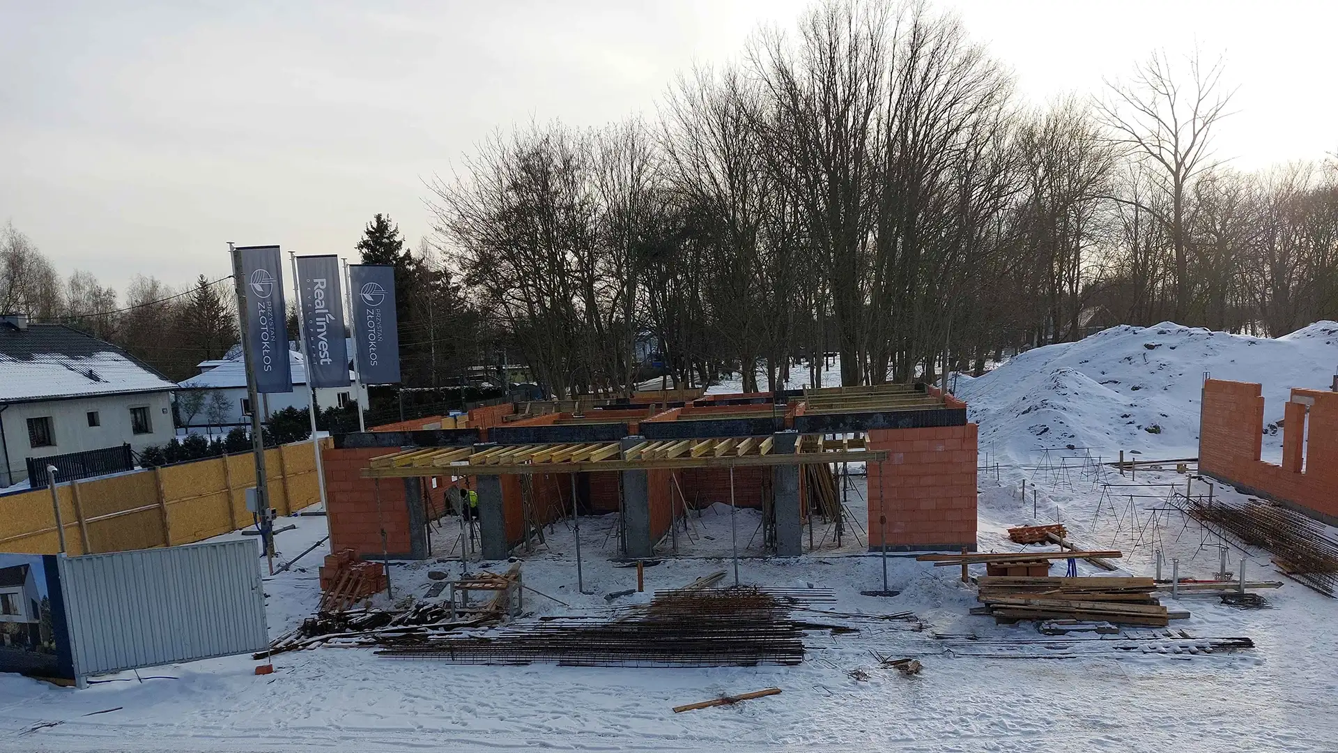 Postępy z budowy luty 2026 | Przystań Złotokłos